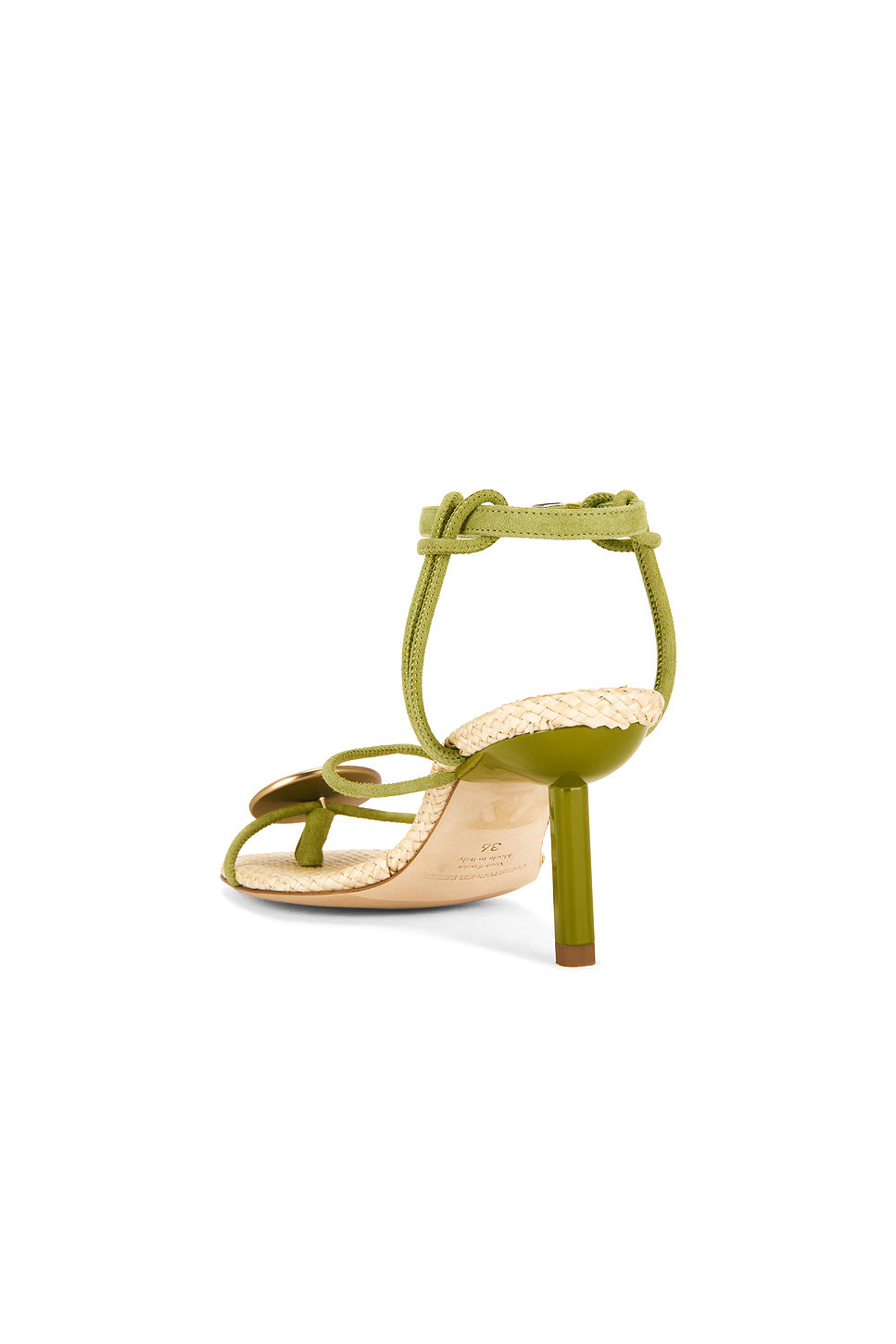 Doma Stoned Raffia Heel