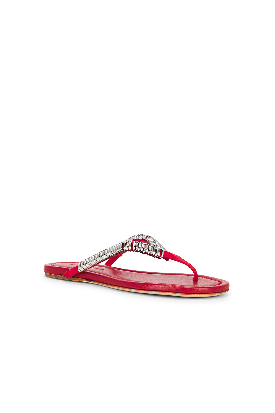 Frida Pierced Suede Flip Flop