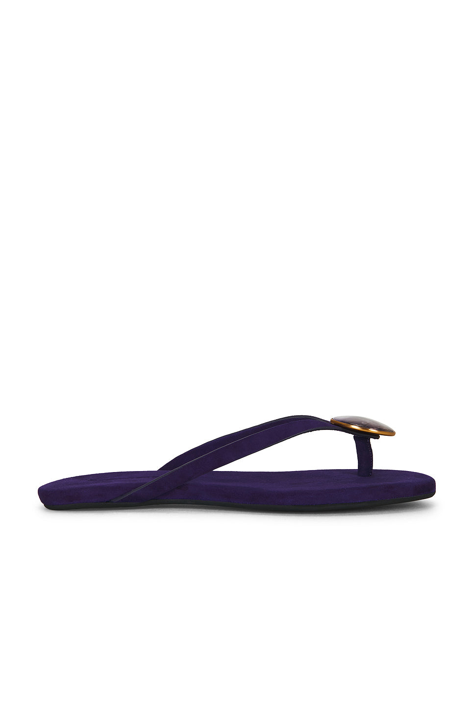 Aura Quartz Suede Flip Flop