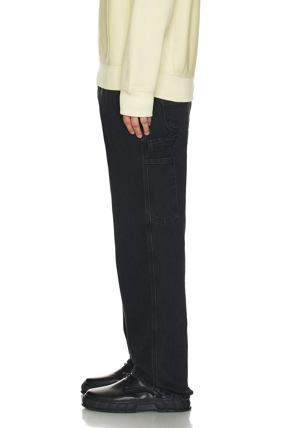 Single Knee Jeans