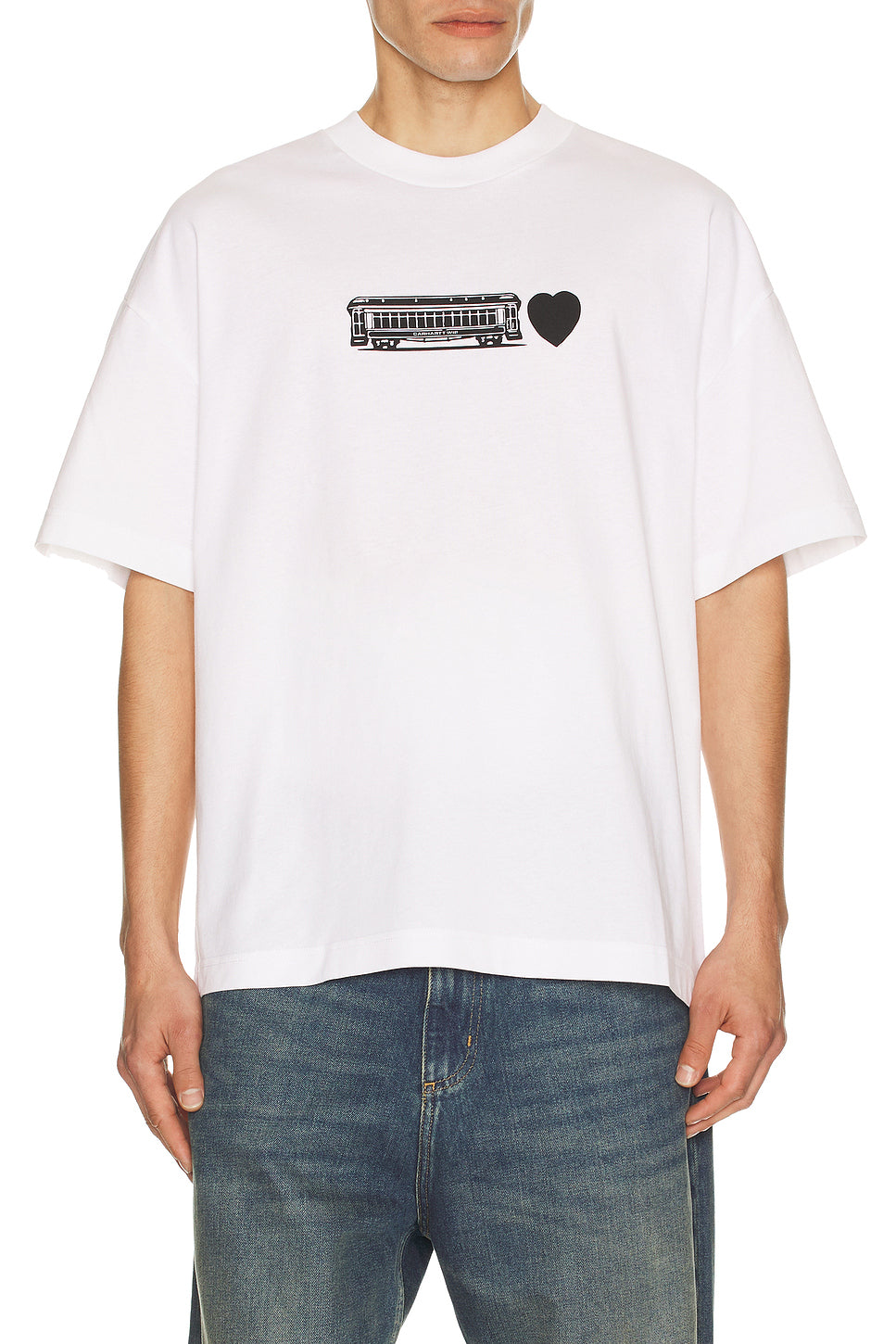 Deconstructed Label T-Shirt