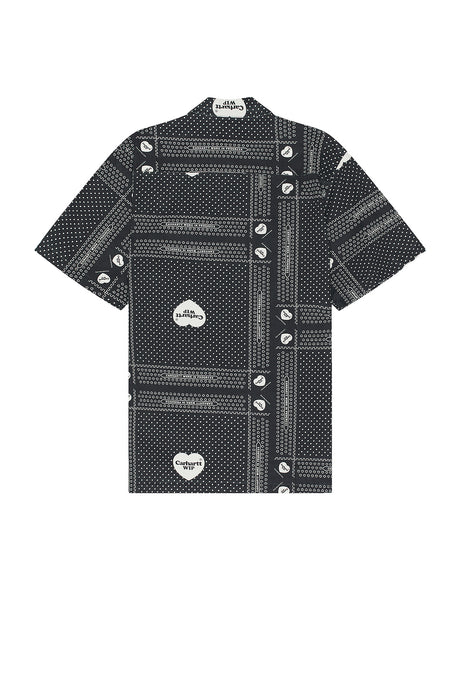 Short Sleeve Heart Bandana Shirt