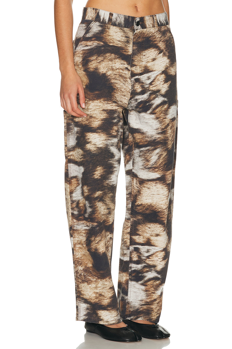 Brandon Single Knee Wide Leg