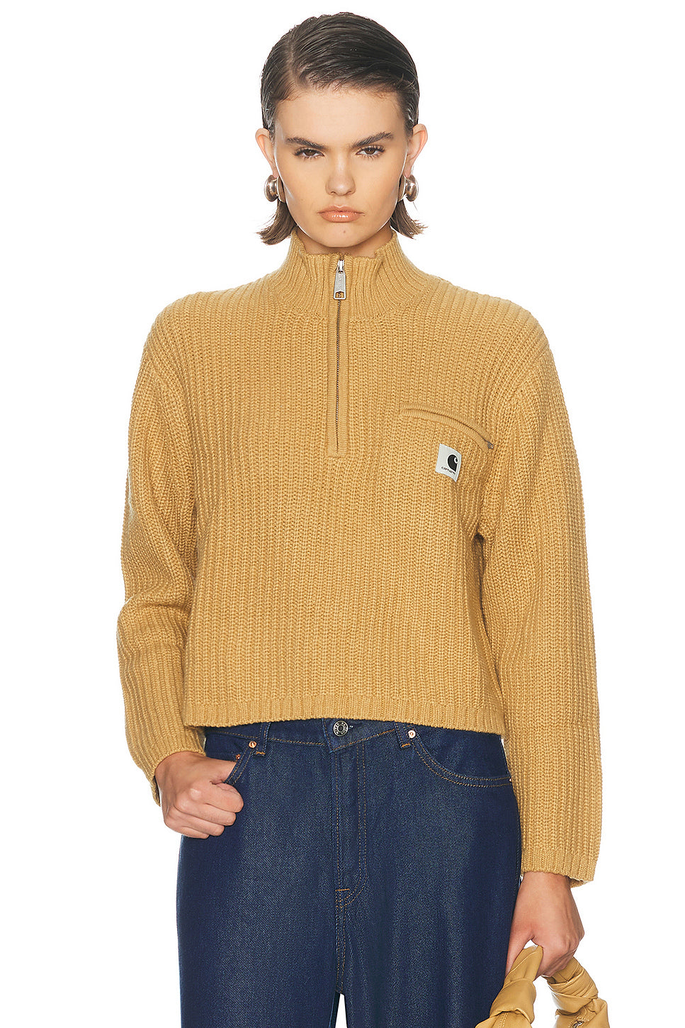 Detroit Half Zip Sweater