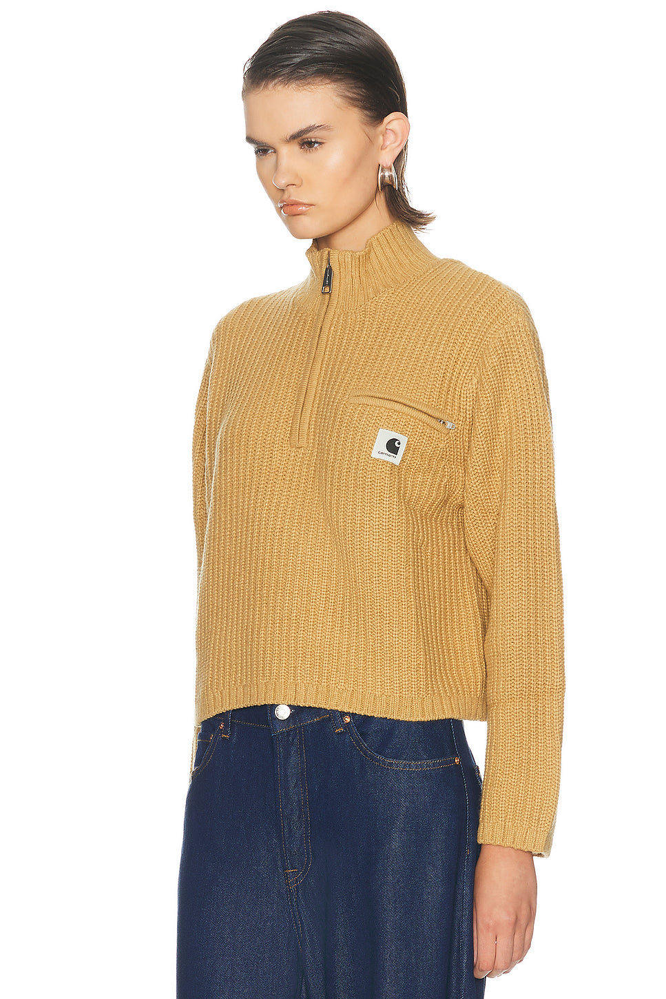 Detroit Half Zip Sweater