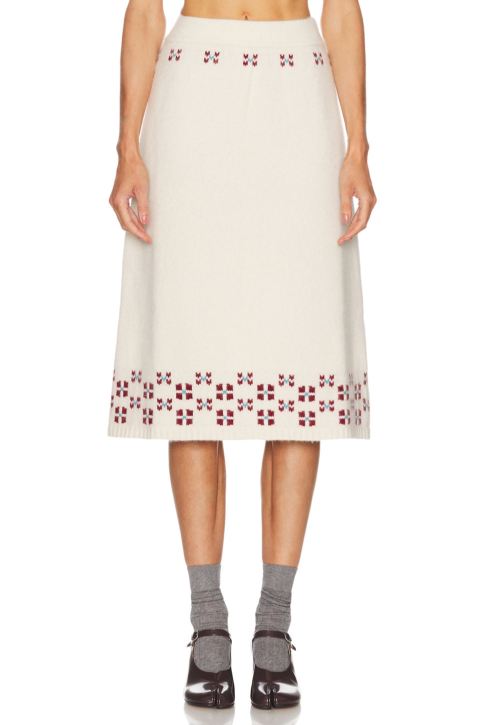 Winter Fair Isle Skirt