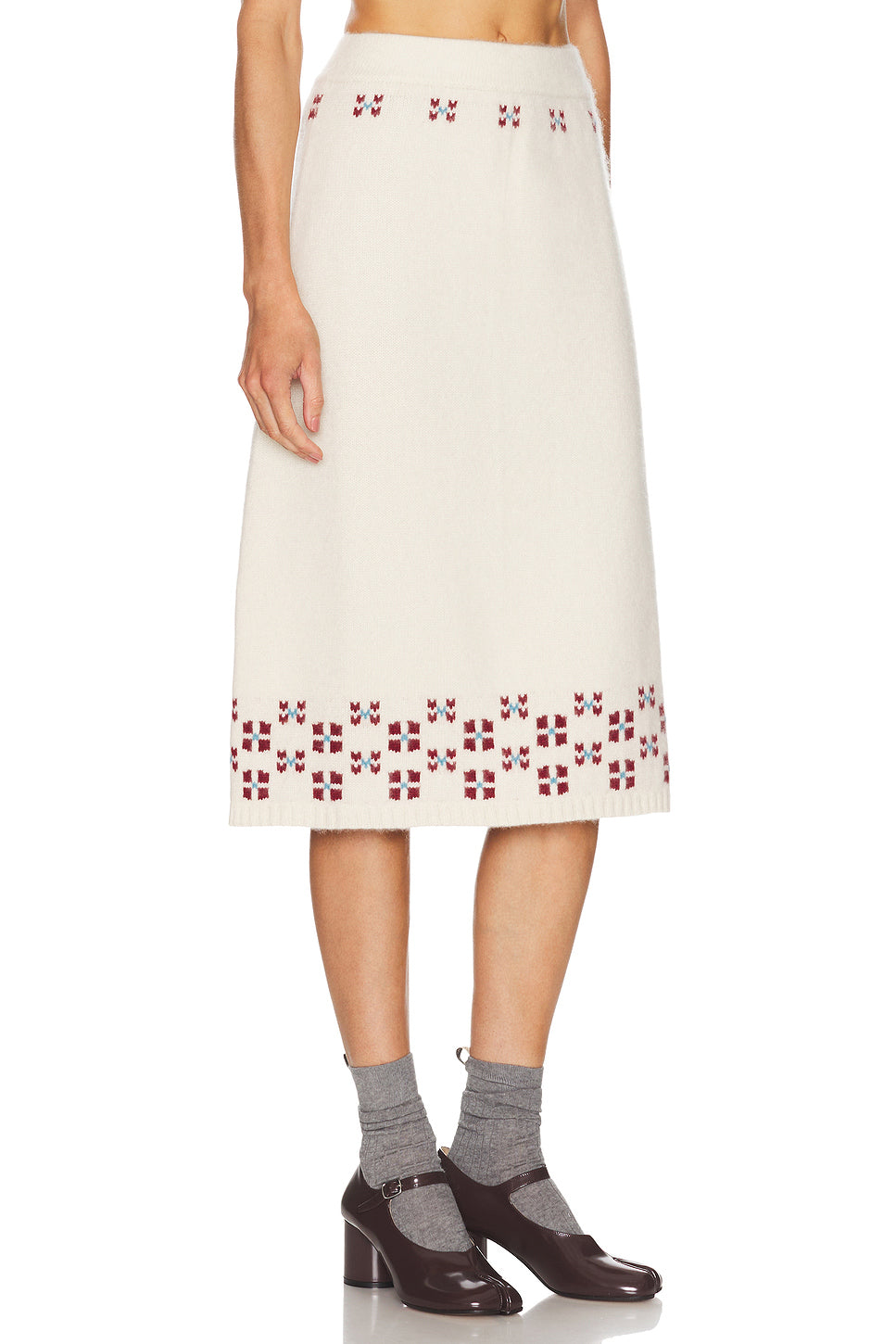 Winter Fair Isle Skirt