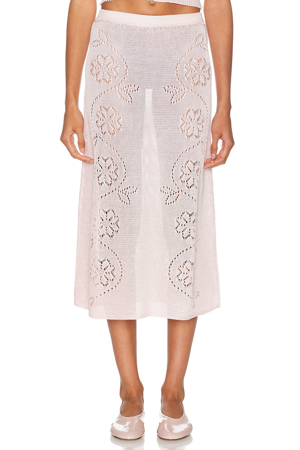 Vine Floral Skirt