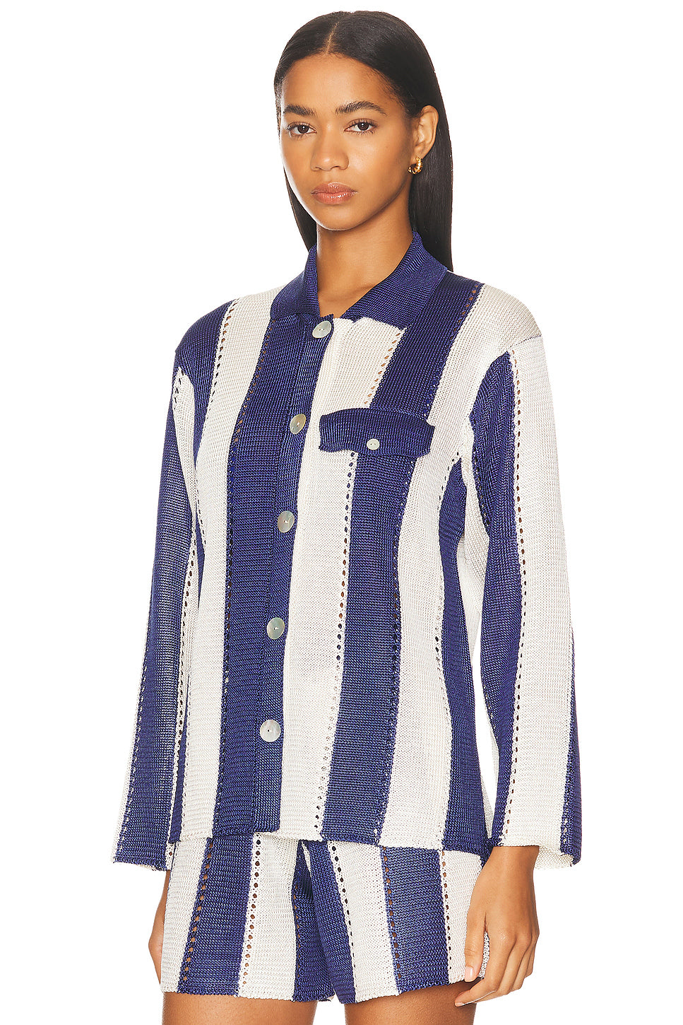 Cabana Stripe Long Sleeve Shirt