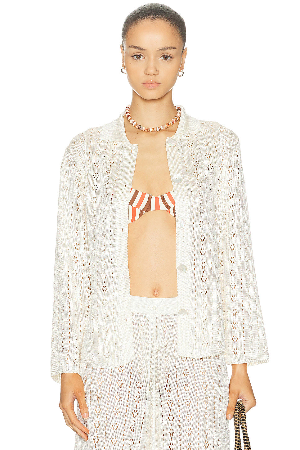 Tailored Eyelet Shirt