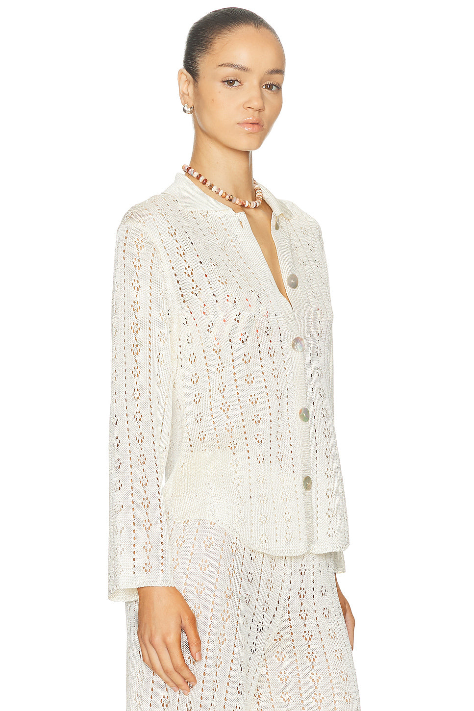 Tailored Eyelet Shirt