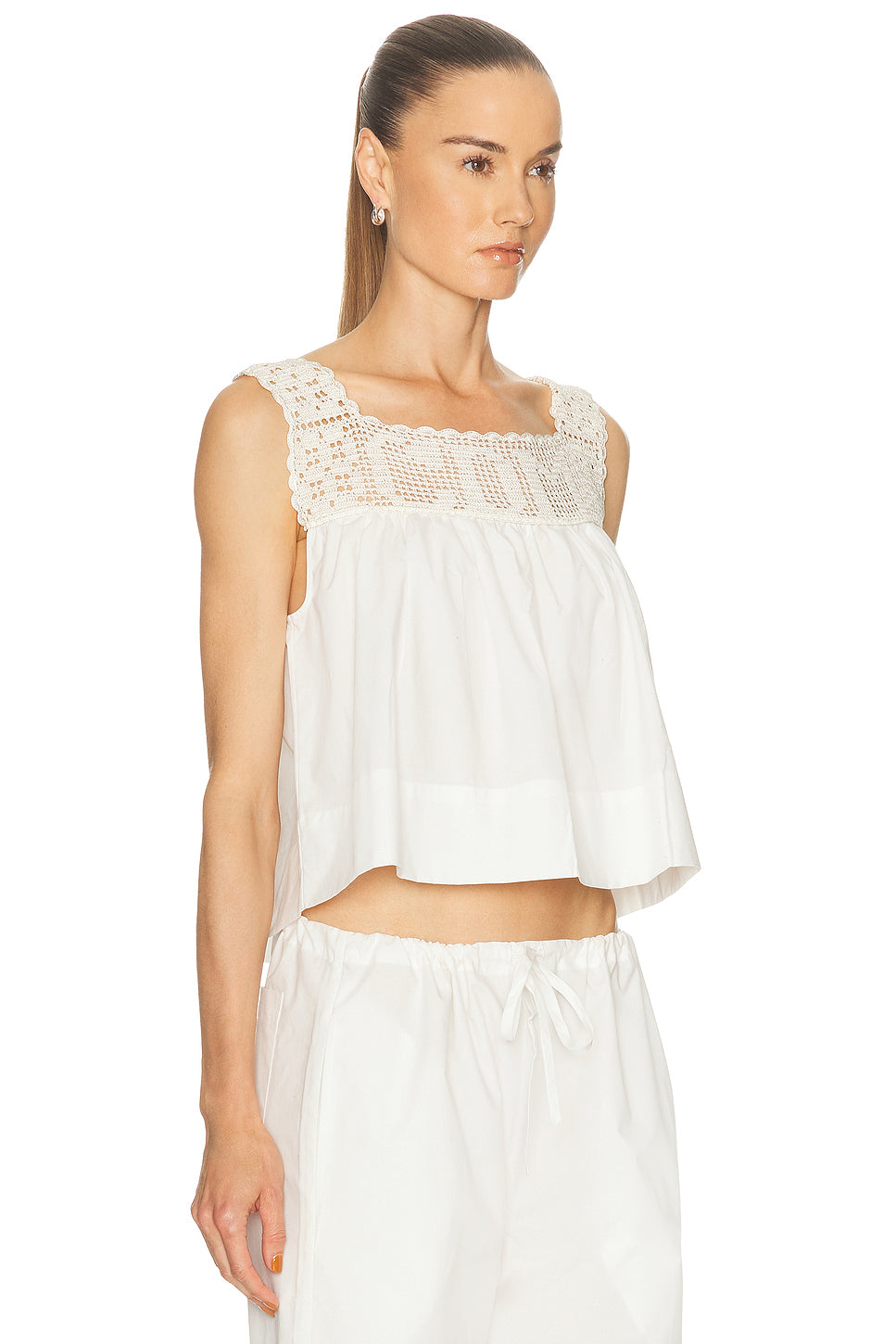 Heirloom Poplin Top