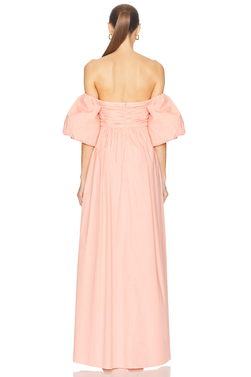 Emilia Ruched Empire Maxi Dress