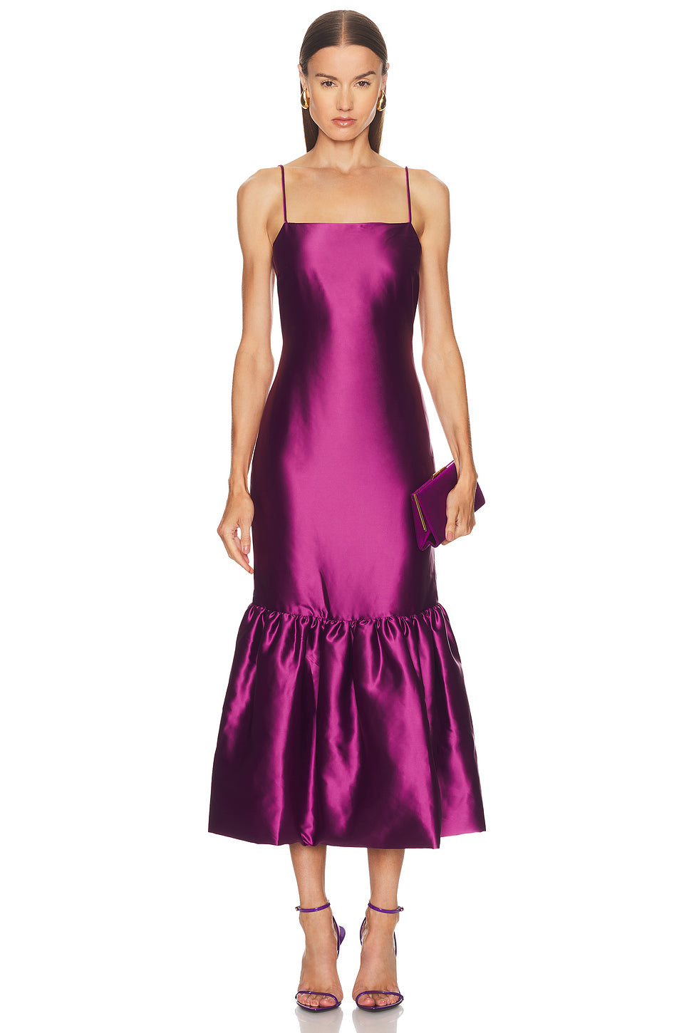 Sydney Ruffle Hem Gown
