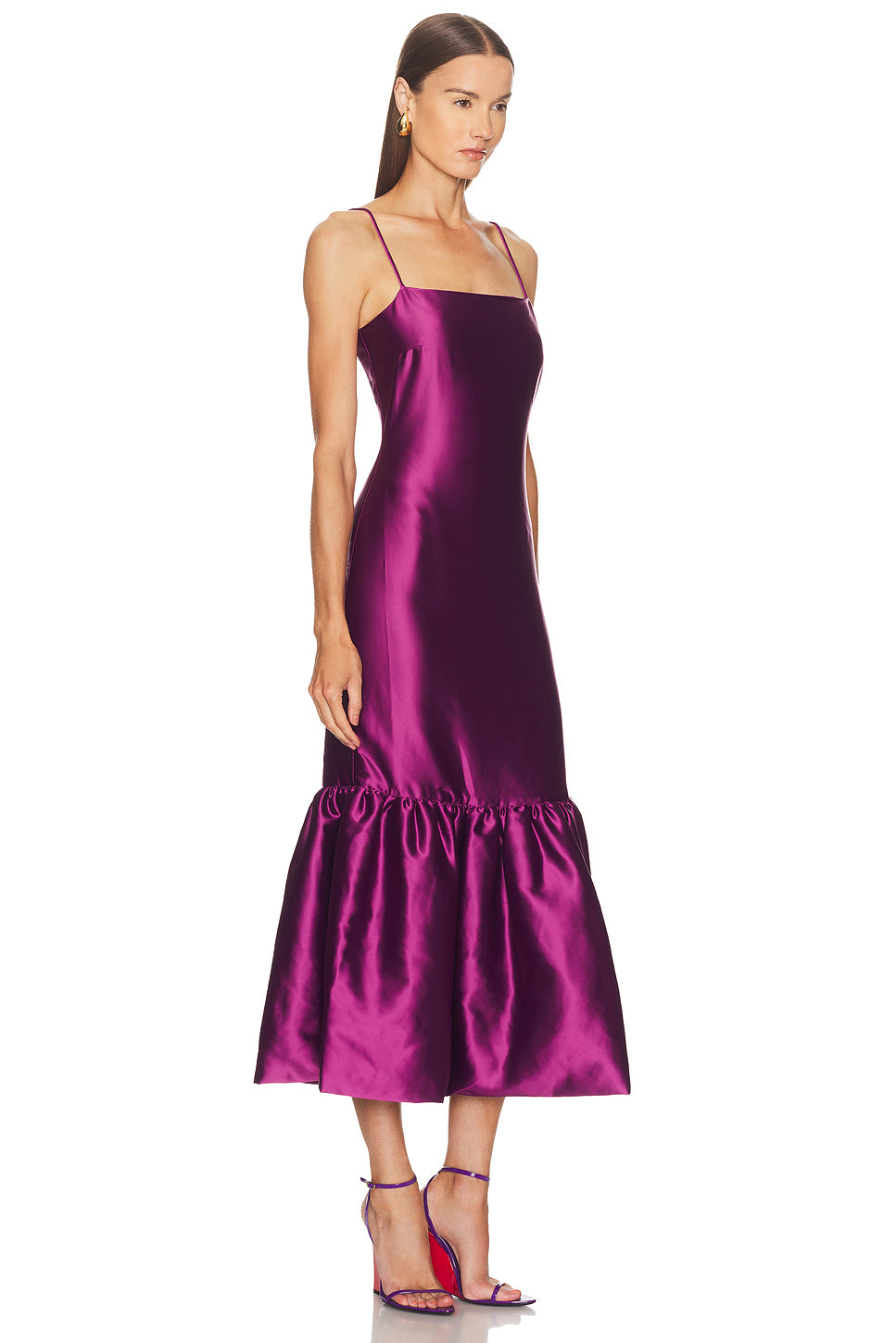 Sydney Ruffle Hem Gown