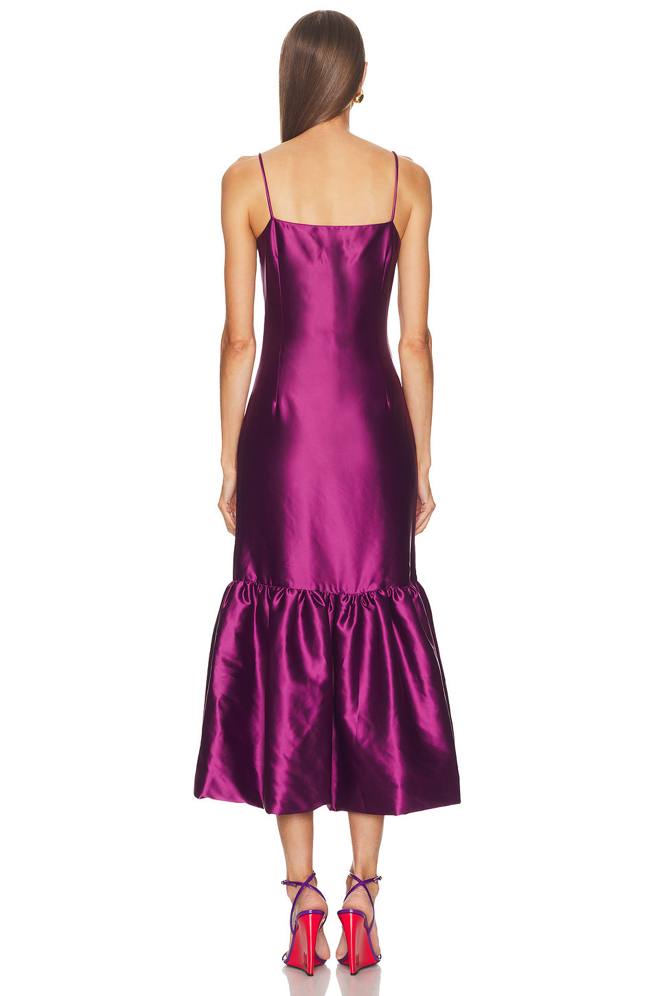 Sydney Ruffle Hem Gown