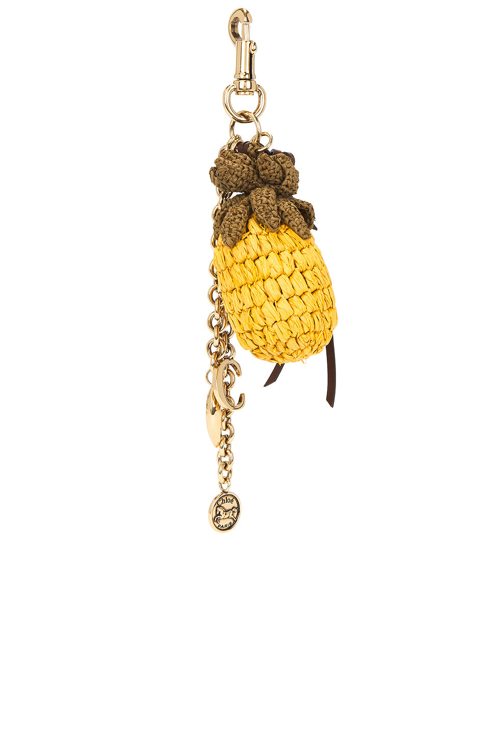 Pineapple Symbols Keychain