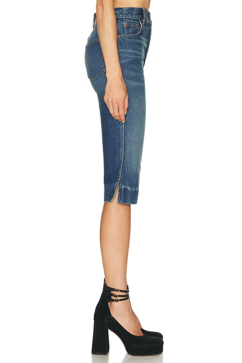 Denim Capri Pant