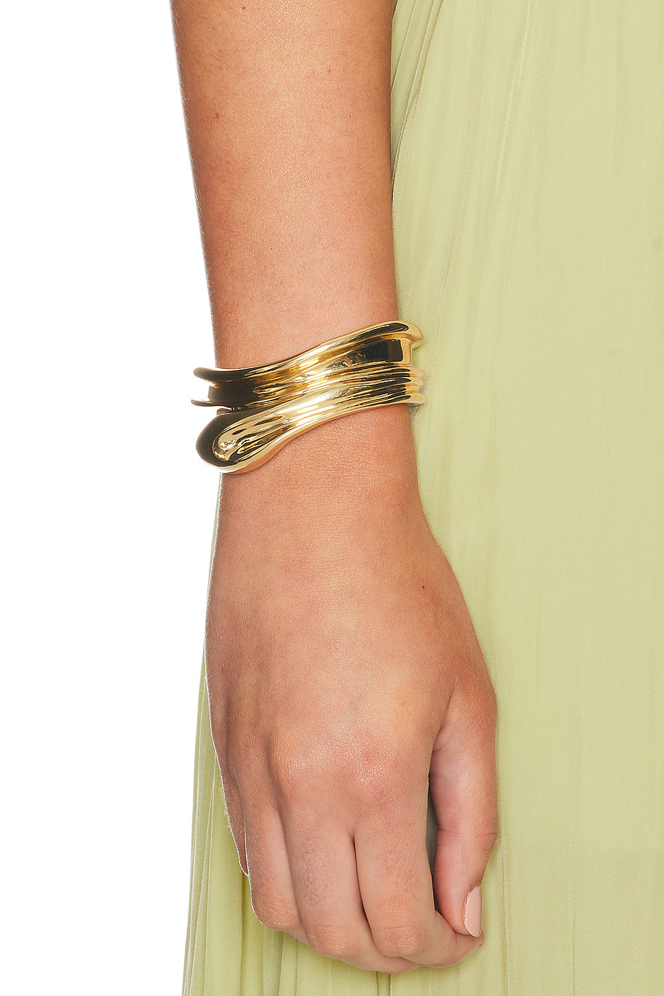 Double Layer Cuff Bracelet