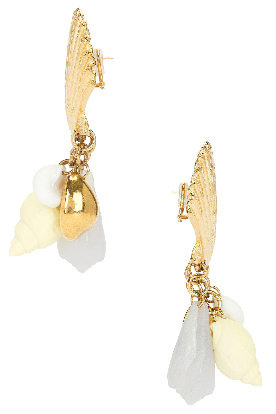 Shell Earring in Gold