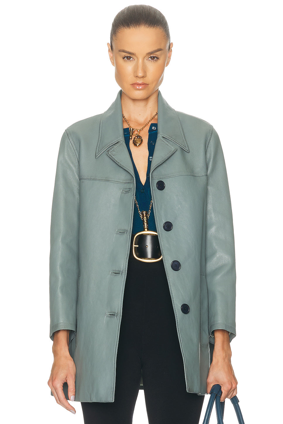 Leather Coat