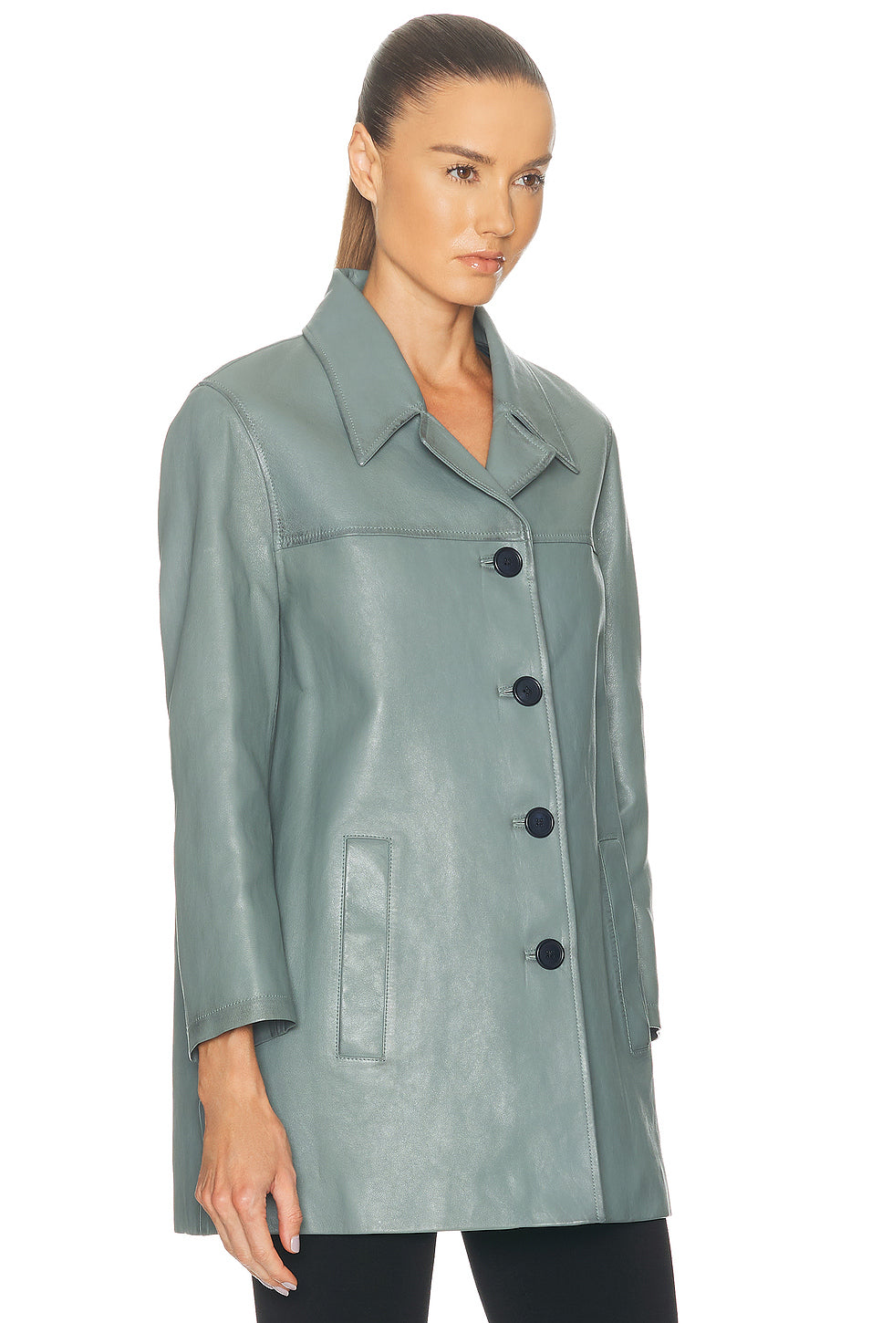 Leather Coat