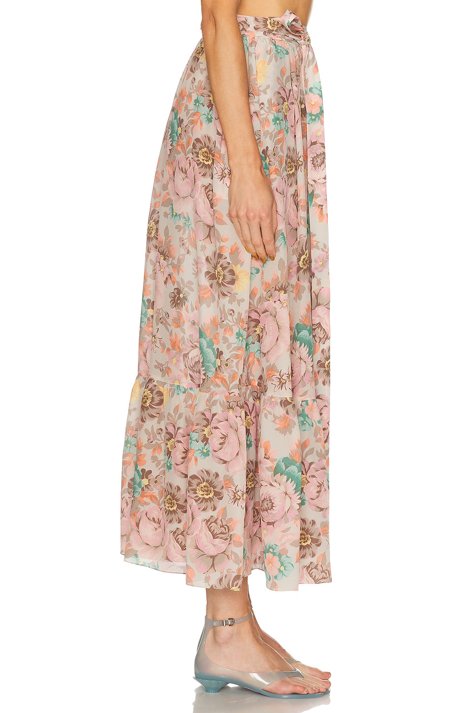Silk Maxi Skirt