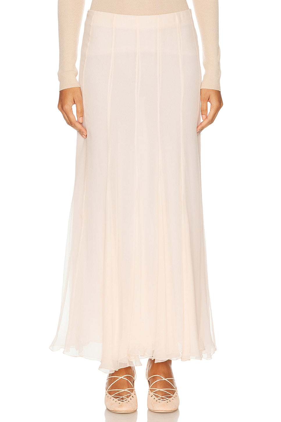 Sheer Maxi Skirt