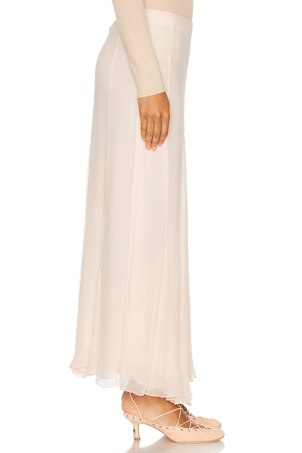 Sheer Maxi Skirt
