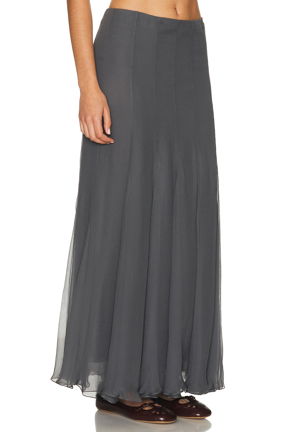 Sheer Maxi Skirt