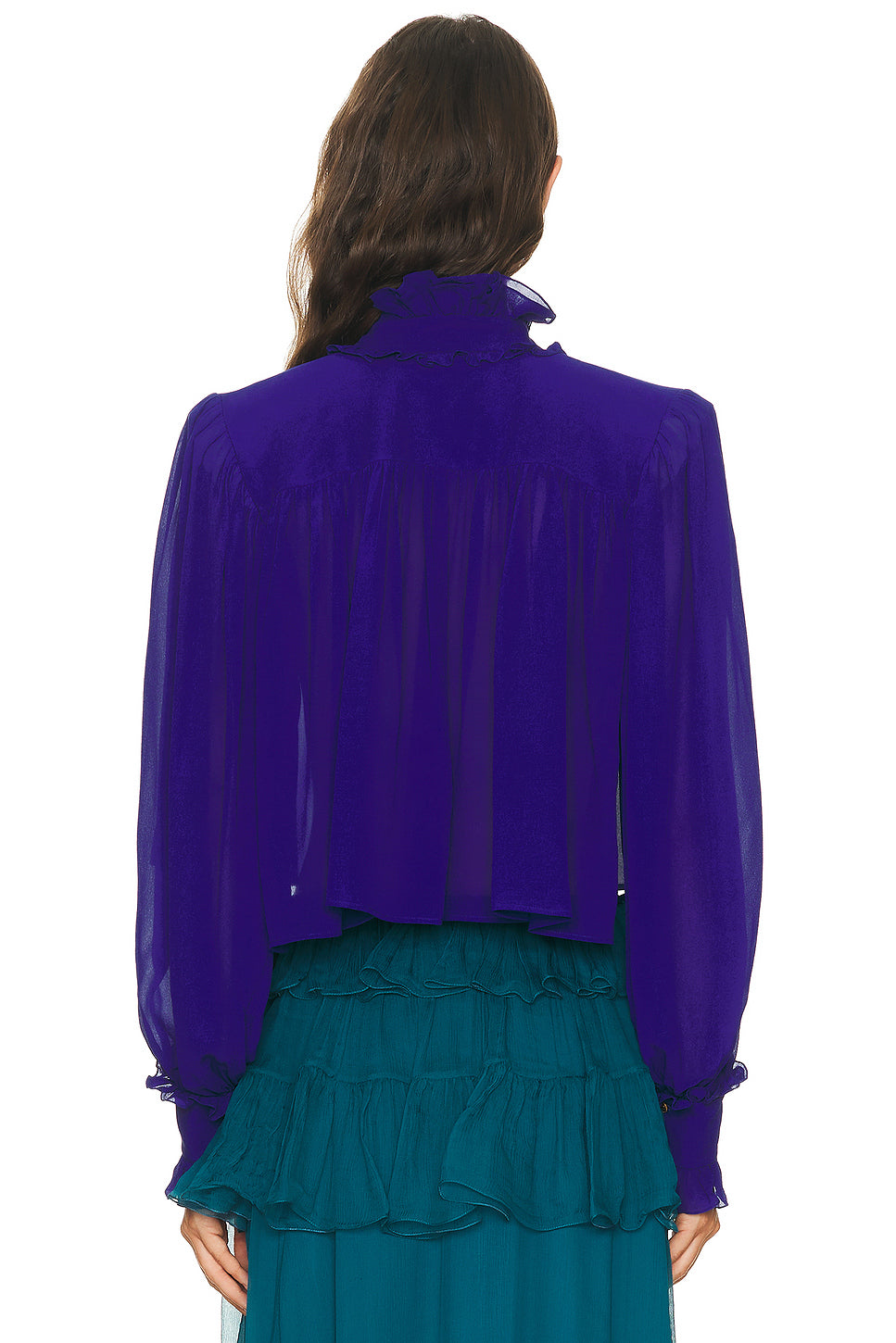 Silk Long Sleeve Top