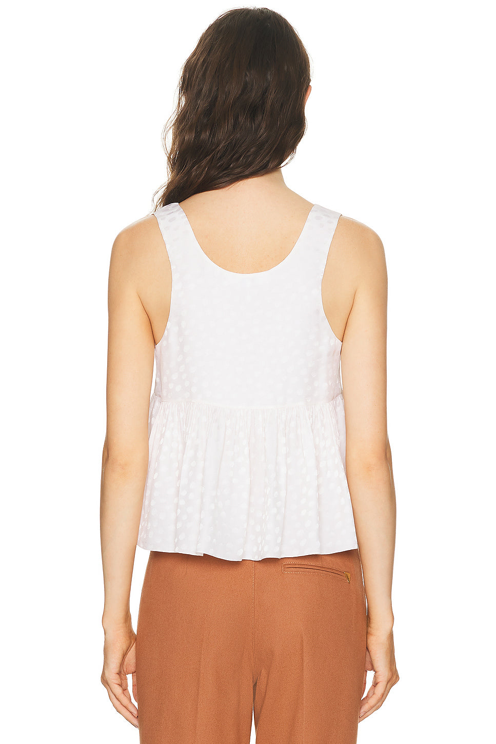 Peplum Tank Top