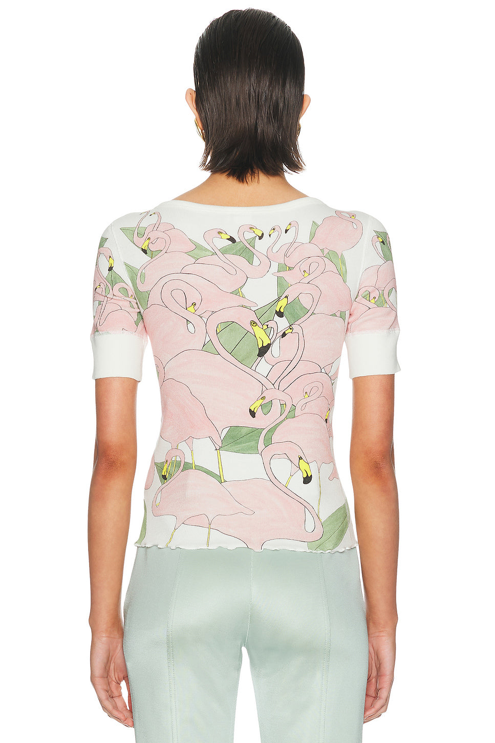 Swan Printed Top