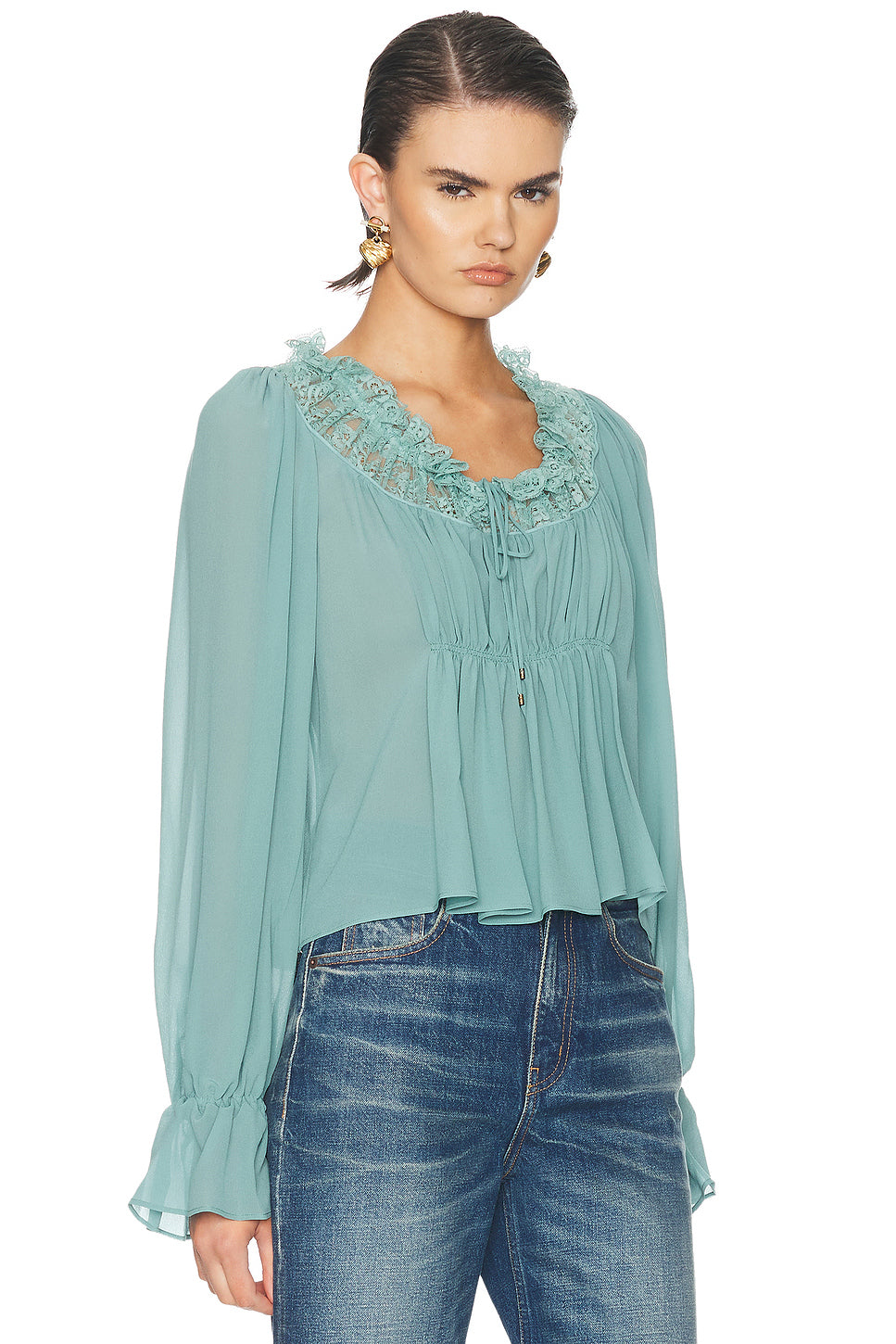Silk Georgette Blouse