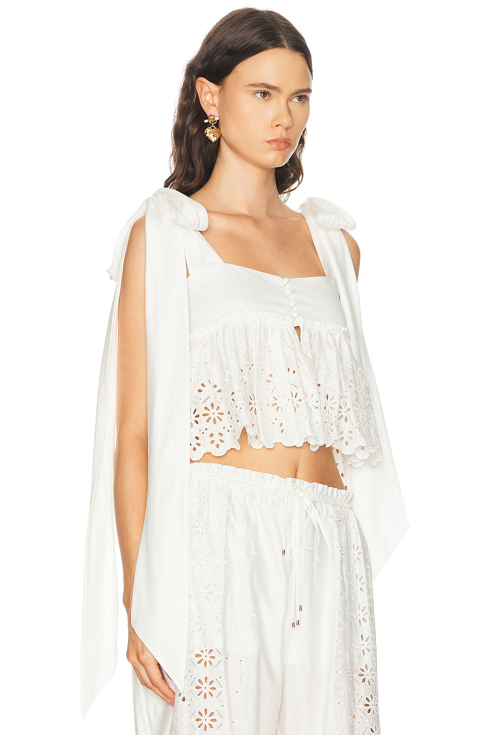 Ruffled Cami Top