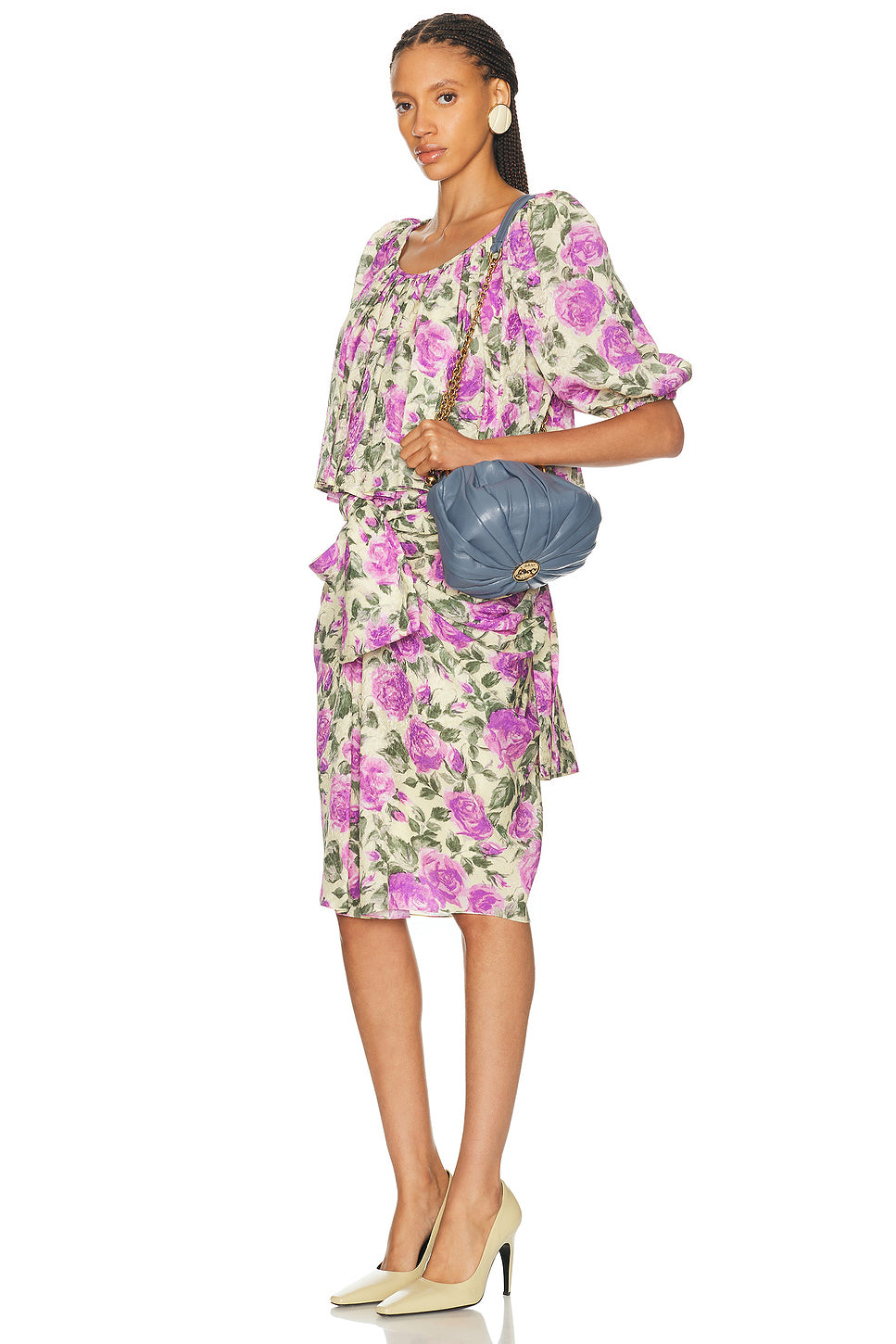 Plisse Shoulder Bag