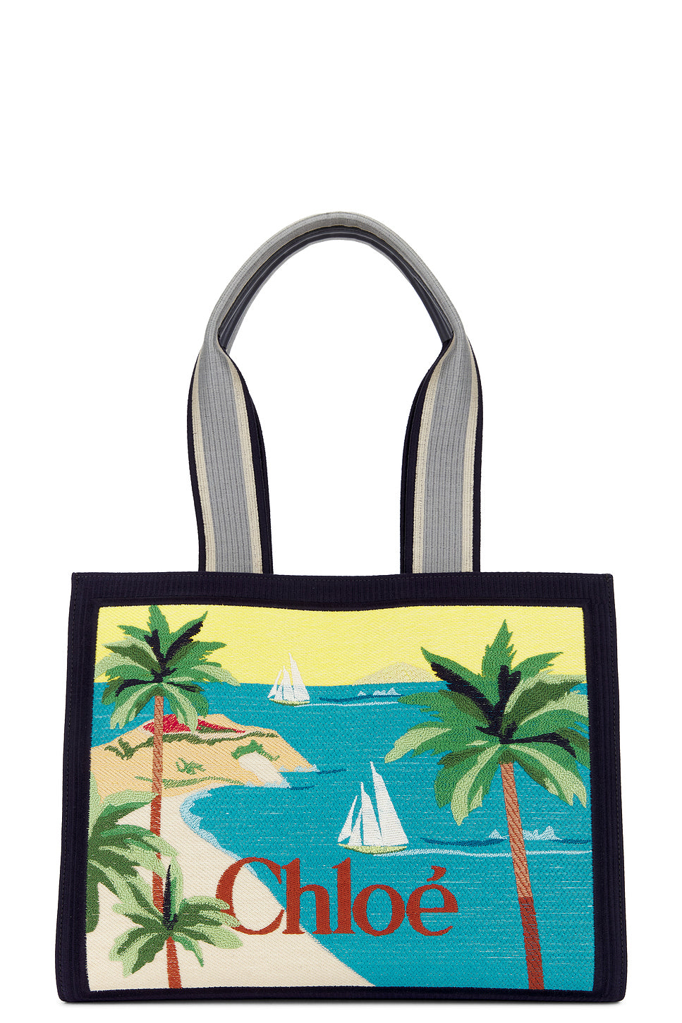 Soliel Beach Landscape Tote Bag