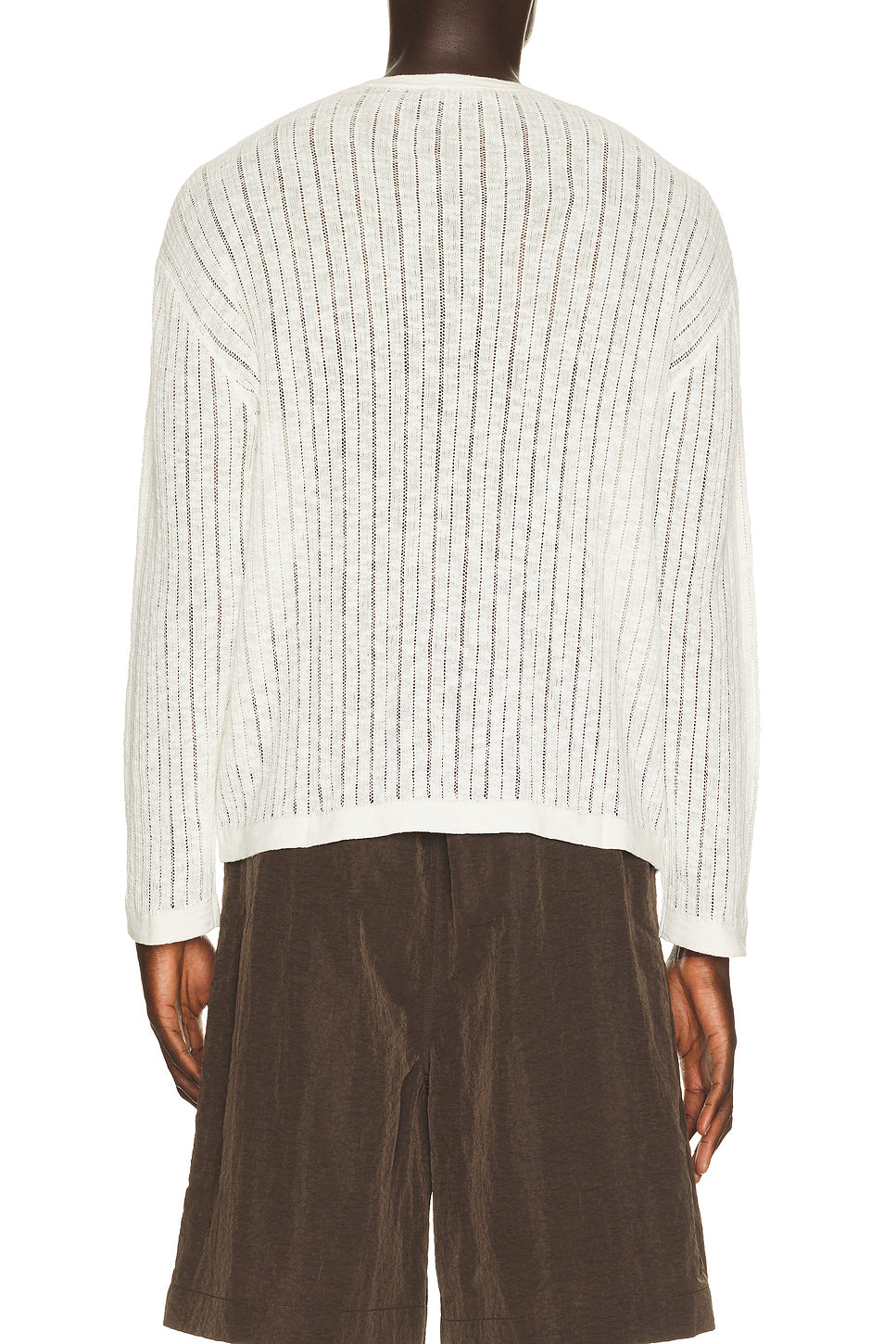 Pointelle Knit Sweater