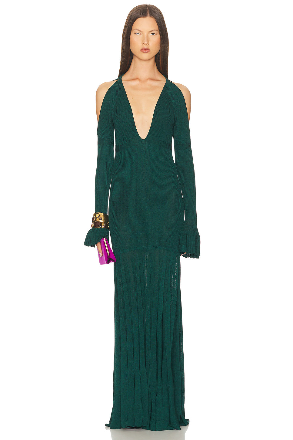 Cold Shoulder Maxi Dress