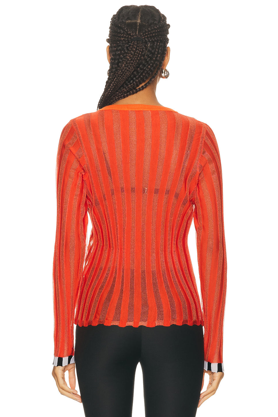 Pleated Cardigan