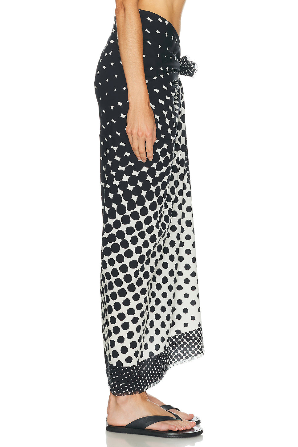 Haltone Wiggle Dot Pareo Sarong