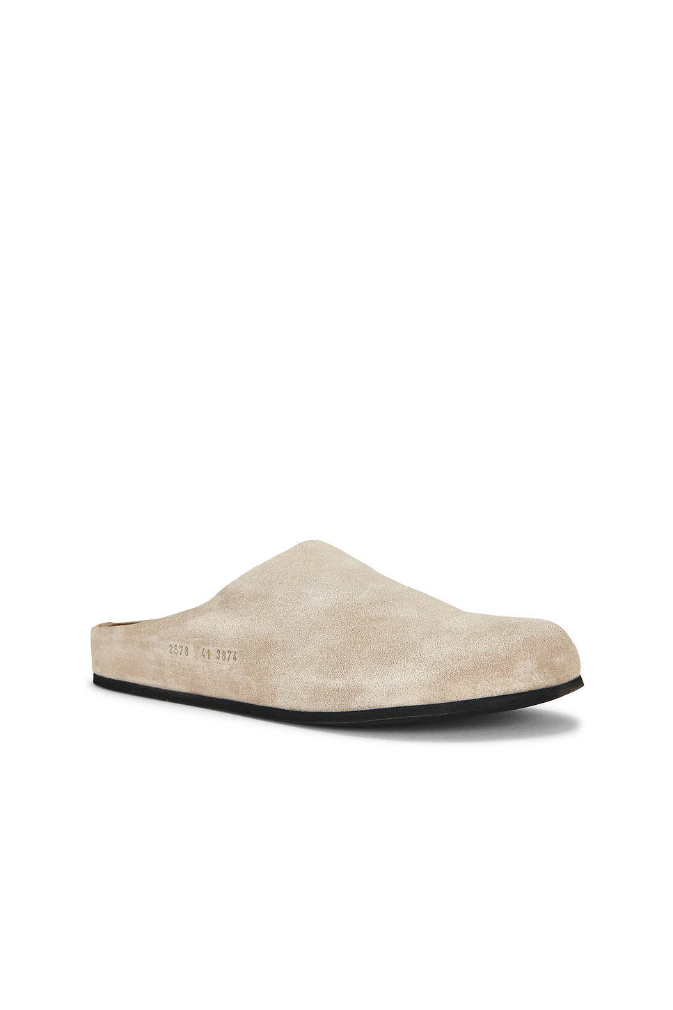 Suede Clog