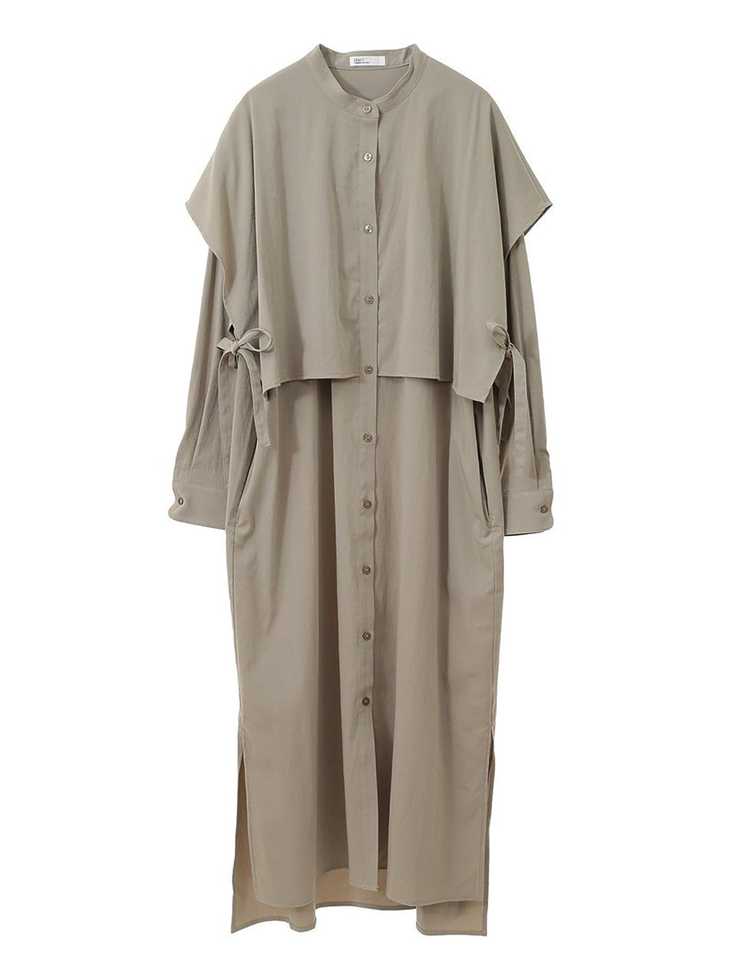 Kashi Layered Shirt Dress