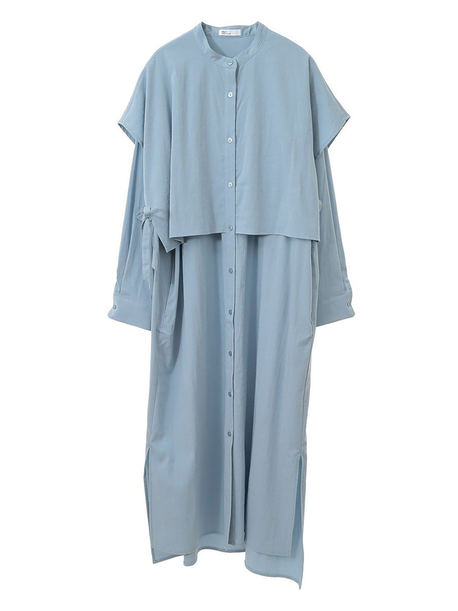 Kashi Layered Shirt Dress
