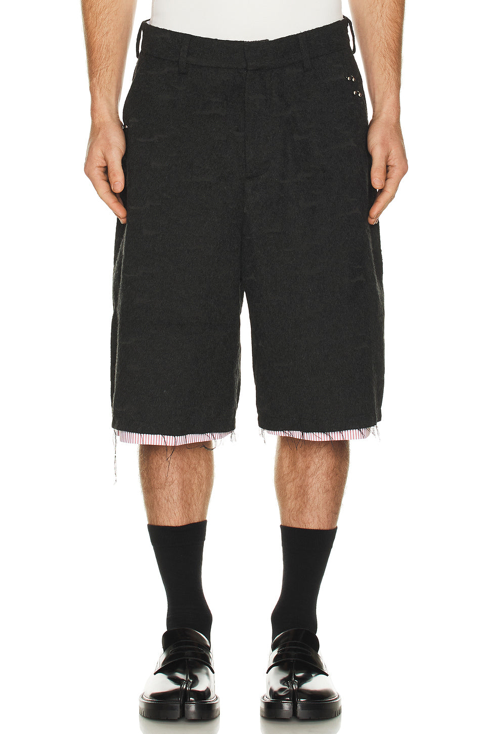 Wide Tailored Shorts