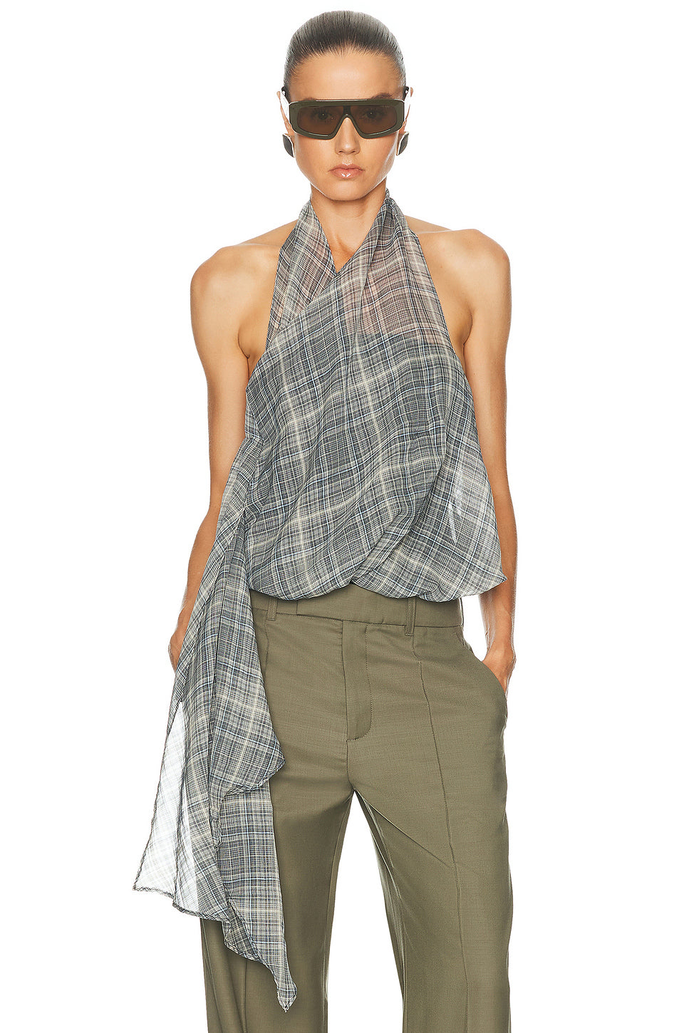 Draped Sarouel Top