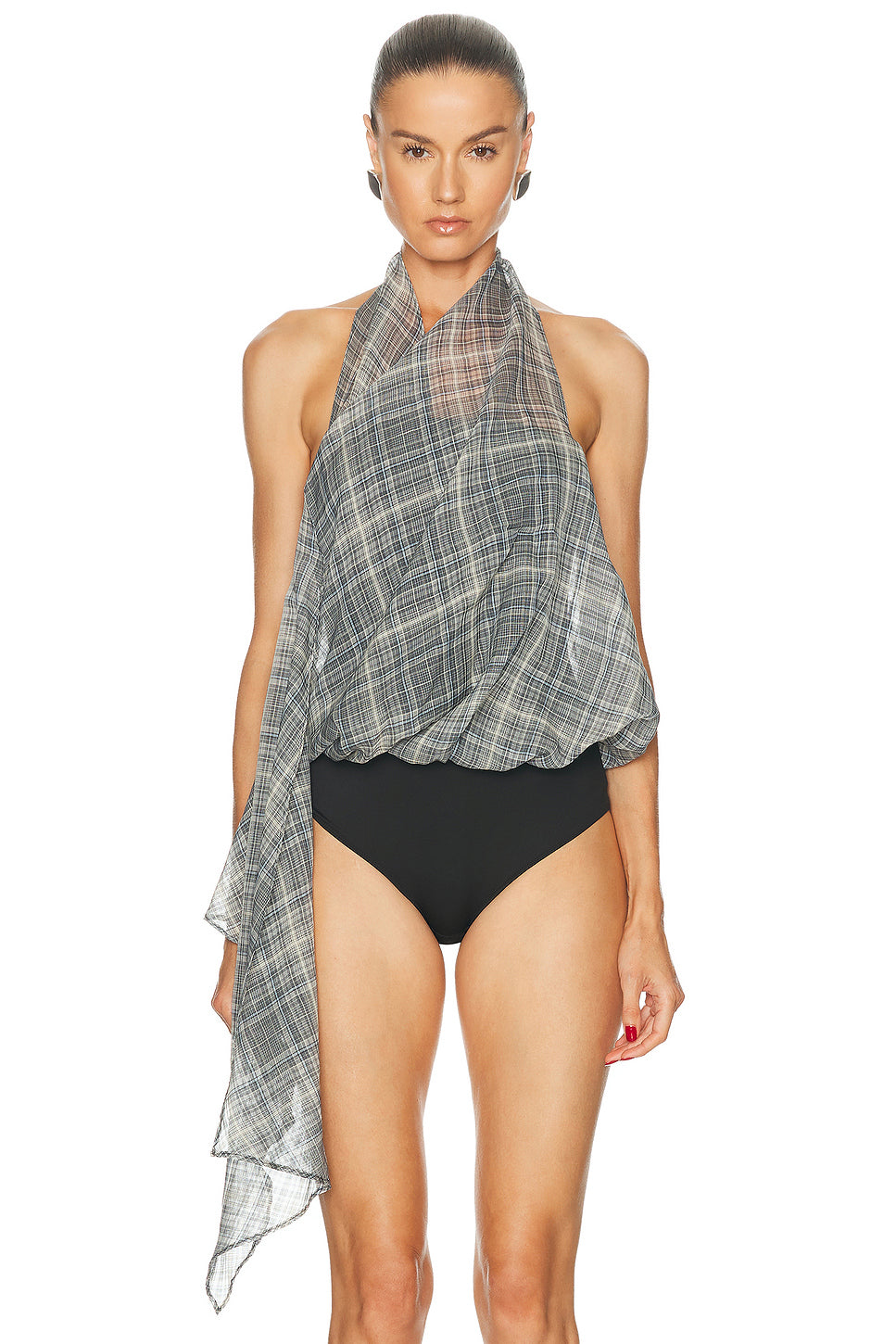 Draped Sarouel Top