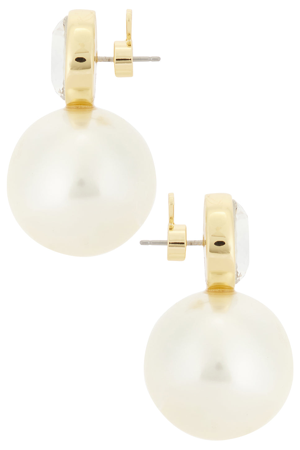 Large Pearl Drop Earrings