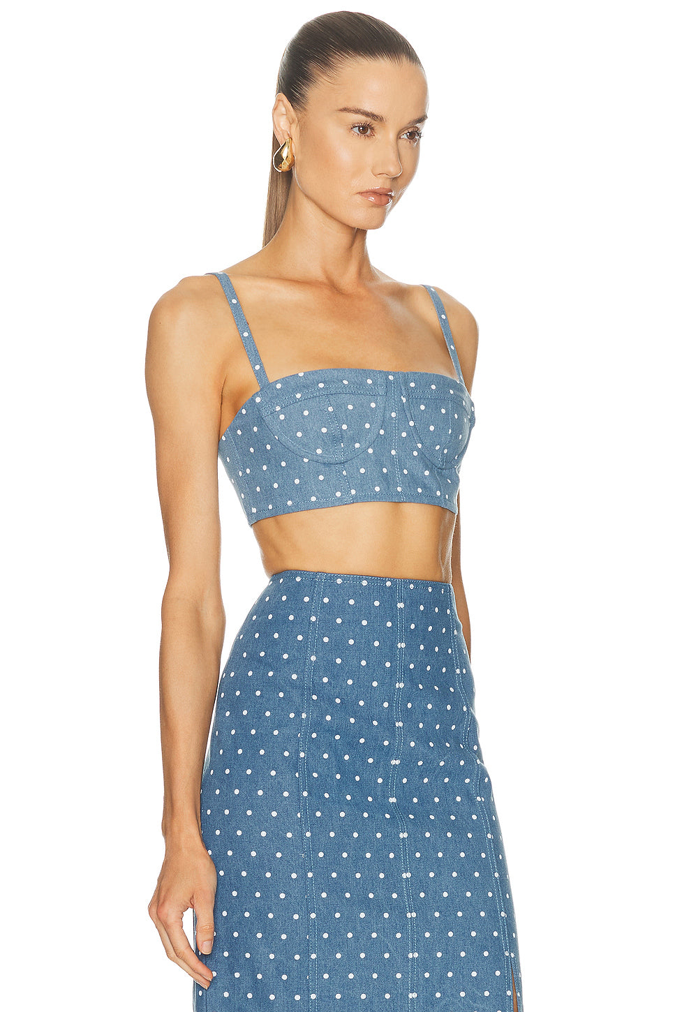 Cropped Bustier Top