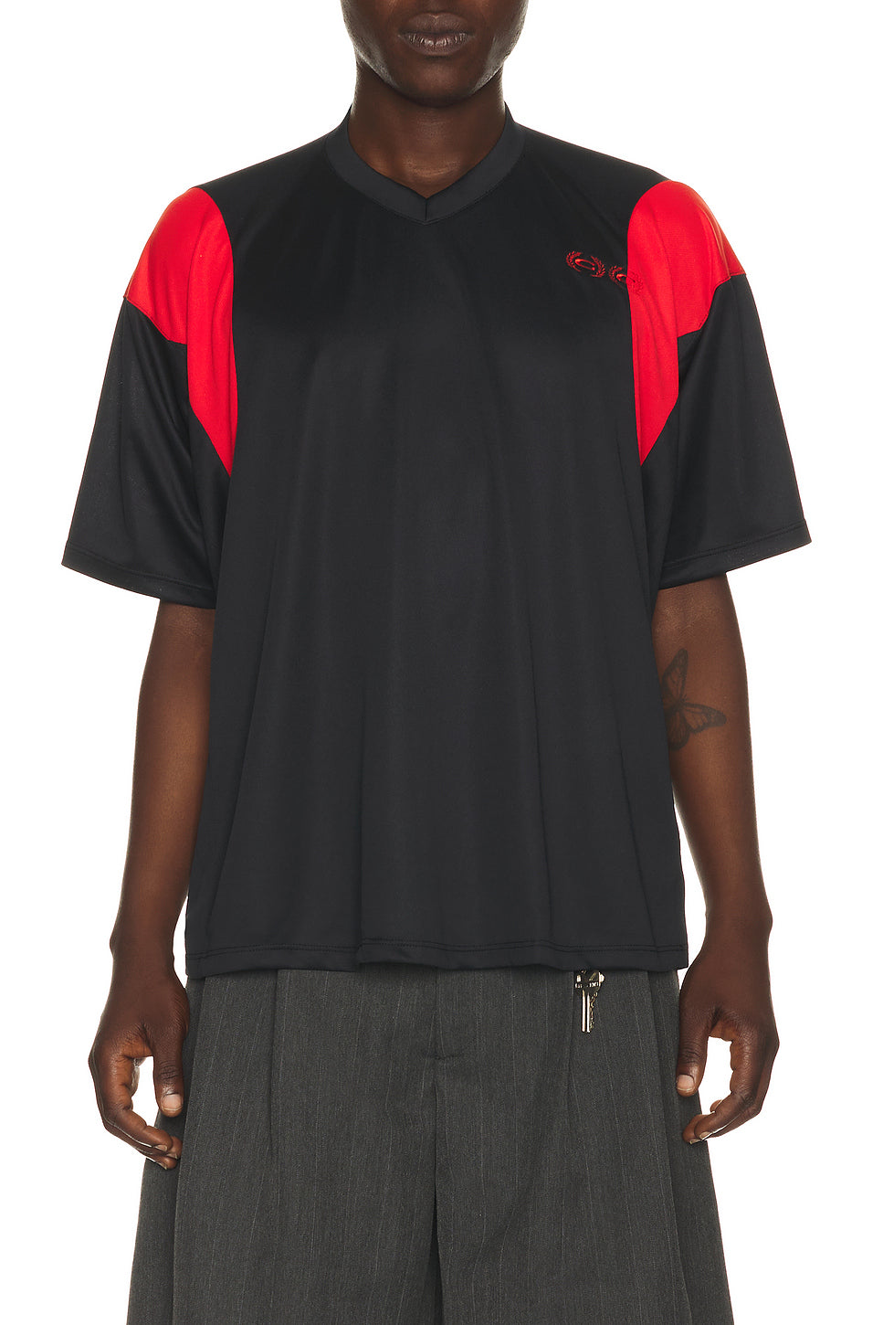 Pulled Soccer Tee
